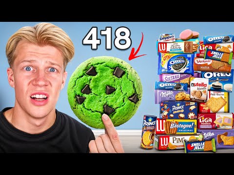 All Cookie Brands Crushed Into 1 Cookie!