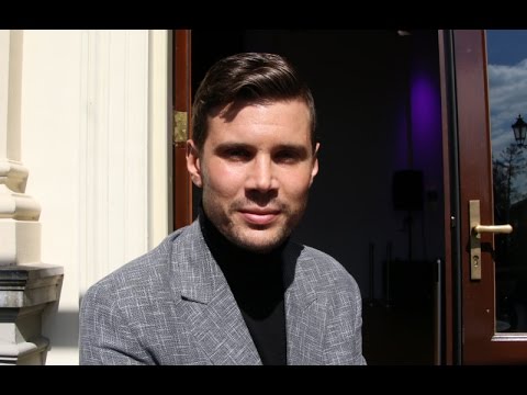 Interview with Robin Bengtsson from Sweden @ Eurovision in Concert Amsterdam 2017