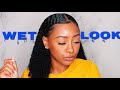 I TRIED THE “WET LOOK" ON MY TYPE 4 NATURAL HAIR!!