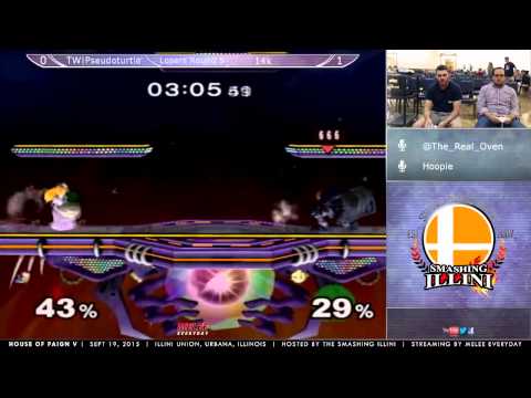 House of Paign V [9/19/15] - Top 32: TW | Pseudoturtle (Ganondorf) vs. 14K (Peach)