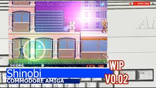Commodore Amiga -=Shinobi=- WIP v0.02 tech demo