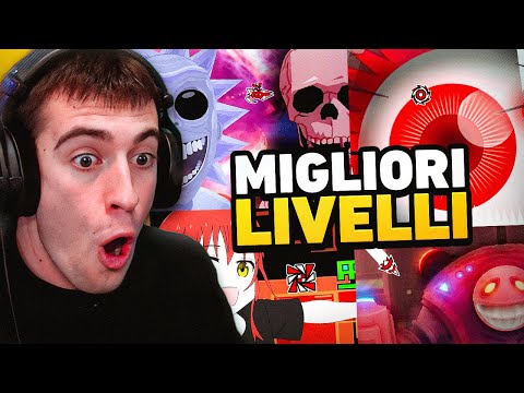 PROVO TUTTI i LIVELLI più BELLI di GEOMETRY DASH ITA!!