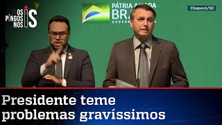 Em tom de desabafo, Bolsonaro faz discurso marcante em Chapecó