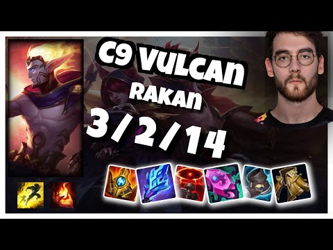 Rakan vs Maokai C9 Vulcan SUPPORT (3/2/14) - v10.25