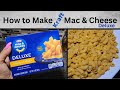 How To Cook Kraft Mac And Cheese Deluxe Original Cheddar Simple Basic How To Directions