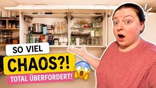 SO viel Zeug in nur 3 Küchenschränken… ich konnte das Chaos nicht mehr sehen 😳 l Big Mary