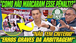 💥 MÍDIA DETONA ARBITRAGEM e TÉCNICO DO FLAMENGO! 