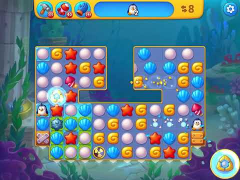 Fishdom level 5964 no boosters フィッシュダム ノーマル [Friend's]