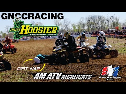 GNCC 2022 R6 The Hoosier AM ATV Highlights