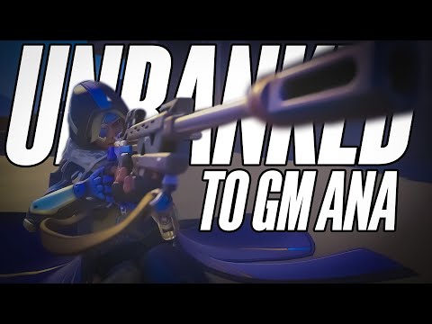 Educational Unranked To GM On ANA (80% Winrate Overwatch 2)