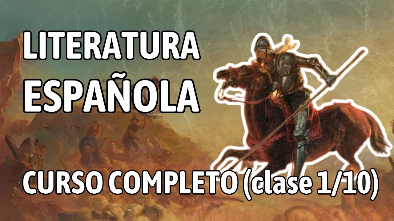 Curso de LITERATURA ESPAÑOLA (1/10): Edad Media (🤓🌟)
