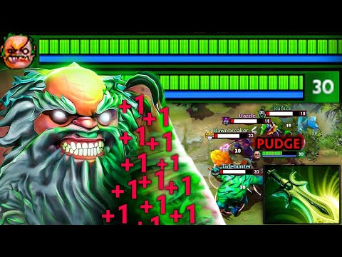 WTF! Butterfly Pudge? 31Kills + Rampage Comeback Dota 2