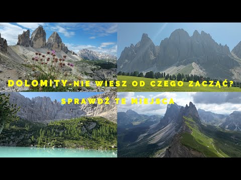 🇮🇹 DOLOMITY PO RAZ PIERWSZY?-NAJPIĘKNIEJSZE MIEJSCA, KTÓRE TRZEBA ZOBACZYĆ