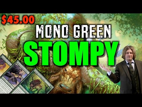 MTG - How To Build Green Stompy for only $45.00! A Magic: The Gathering Pauper Deck