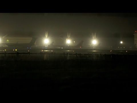 Video Thumbnail: First plane carrying Americans from Japan virus ship lands in US | AFP