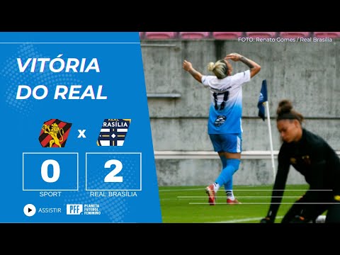 Gols e lances de Sport x Real Brasília