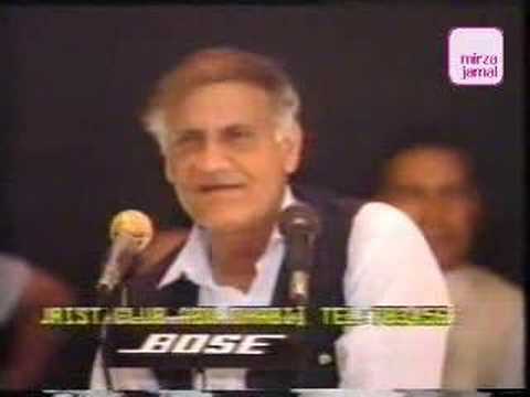 [Mazahiya shayari] Nazm in Punjabi - Anwar Masood - 'Aaj kee Pakaiye'