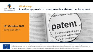 Practical approach to patent search with free tool Espacenet