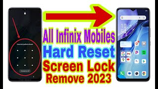 All Infinix Remove Screen Lock/Hard Reset 2024 || Unlock Pattern/Pin/Password/Face 100% Working