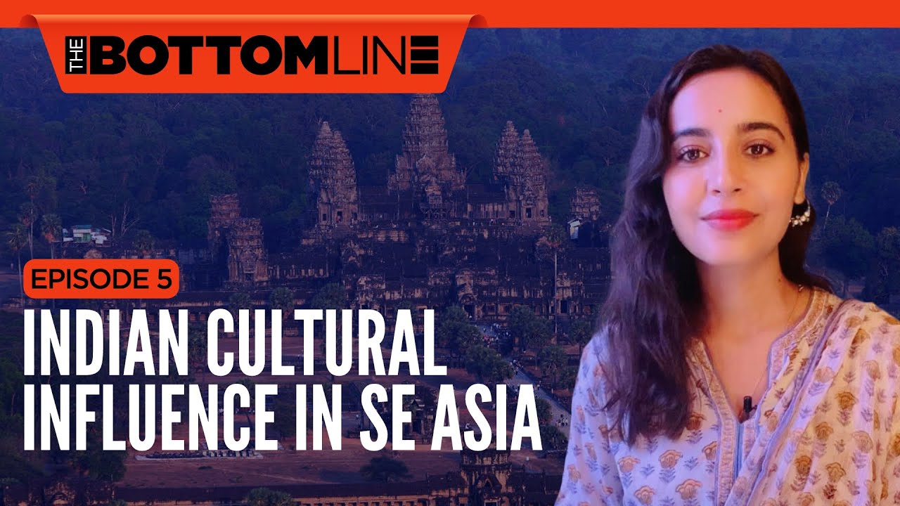 Video explaining India's historical cultural impact on Central and Southeast Asia