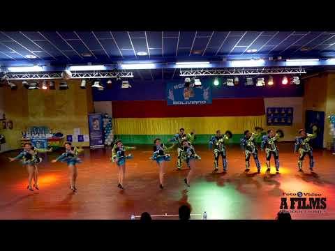 CAPORALES RITMO CALIENTE  DE TORINO ITALIA 2º lugar categoría grupal