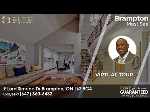 9 Lord Simcoe Dr Brampton, ON L6S 5G4 Roger Townsend (647) 360 6433