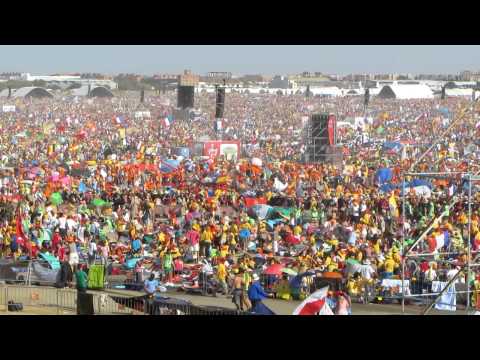 JMJ2011 MJS Cuatro Vientos - Multitudes