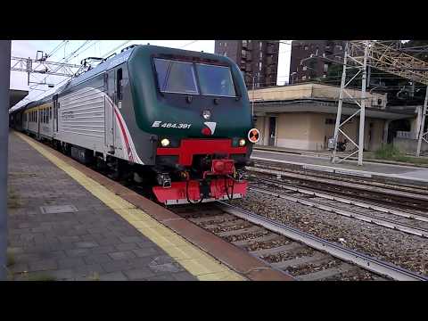 E464 391+MDVC+4 2 piani Trenord - Monza - 20/06/2018