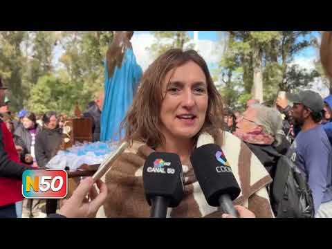 EVANGELINA VIGNA - MILES DE FIELES PEREGRINARON A COLONIA VIGNAUD