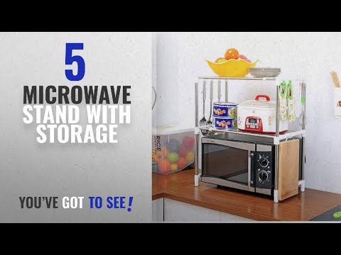 Top 10 microwave stand with storage shag space saver double ...