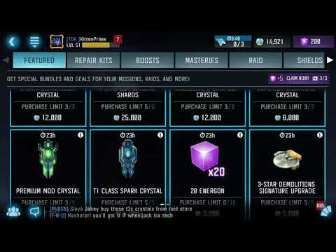 4-Star Bot Crystal Opening (will we get KABAAMMED?) - Transformers: Forged To Fight