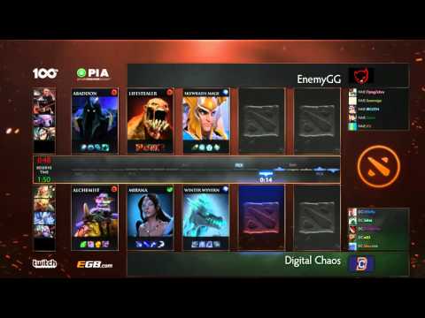EnemyGG vs Digital Chaos Group Stage Game 1 - Manila Major Americas Qualifier Pt. 1