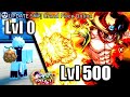 GPO: Starting Over with Mera as Ace from Noob Level 0 to Pro Max 500 in Grand Piece Online Update 5