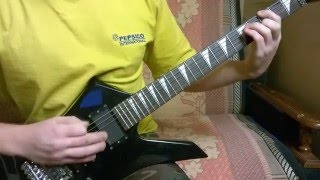 Autopsy - Ridden With Disease (Guitar Cover)