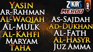 Download lagu Surah Yasin Ar Rahman Al Waqiah Al Mulk Kahfi Maryam Taha As Sajdah Ad Dukhan.. & Juz Amma 30 Full mp3