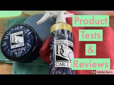 Product tests (Buschur’s, Griot’s, Gunk)