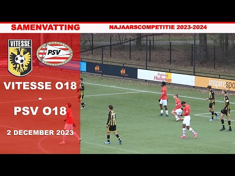 Samenvatting Vitesse O18 - PSV O18 zaterdag 2 december 2023