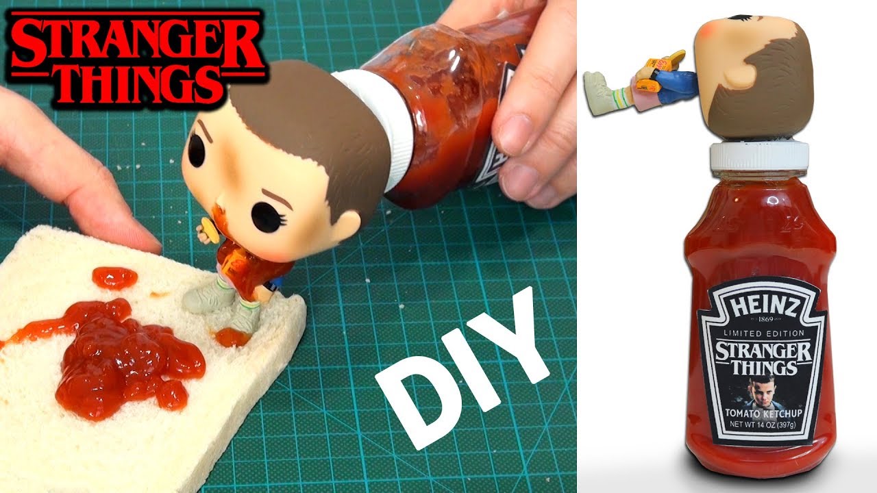 Cómo Hacer Stranger Things Ketchup Heinz Edición Limitada DIY en español
