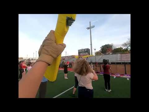 JMHS 2022 Color Guard Headcam - Leslie Oh
