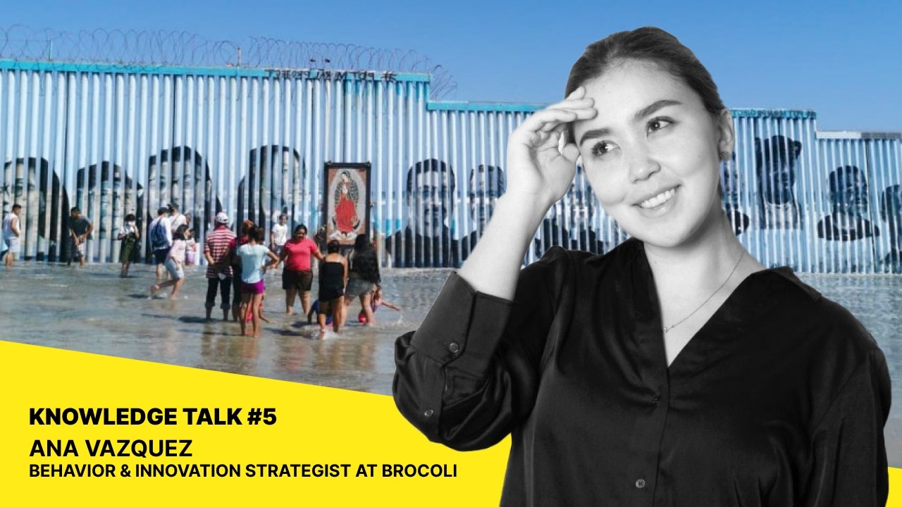 Ana Vazquez, Behaviour & Innovation Strategist at Brocoli - Knowledge Talk #5