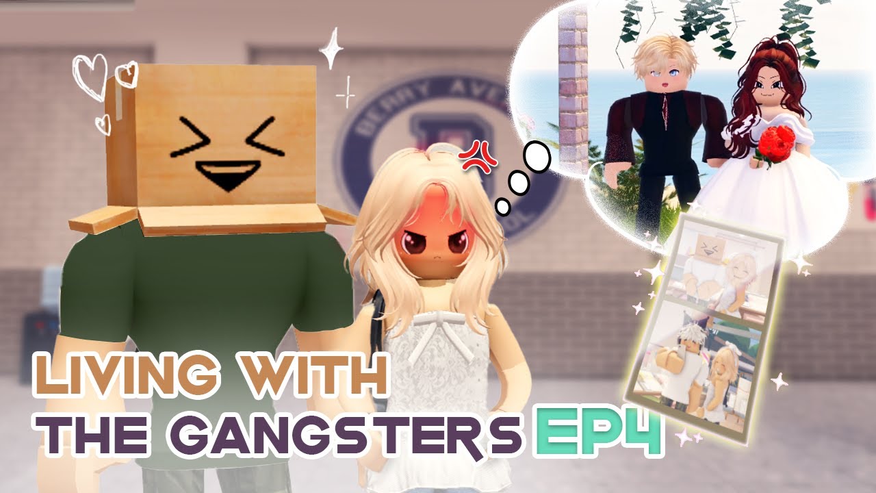 💖 School love | Living with the GANGSTERS | Episode 4 | Roblox Story