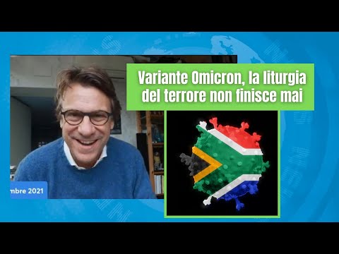 Zuppa di Porro 27 nov 2021 - Variante Omicron, la liturgia del terrore non finisce mai