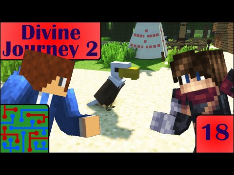 Bald Eagle! | Minecraft: Divine Journey 2 | Episode 18