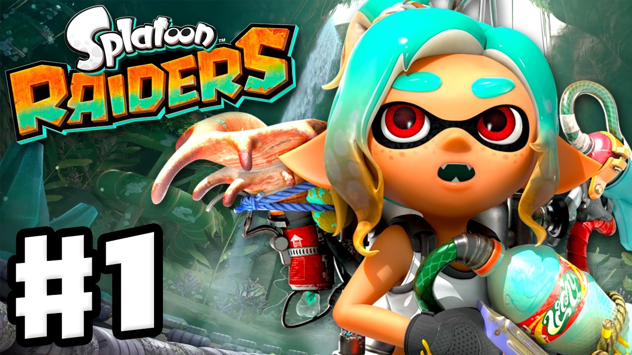 Splatoon Raiders - Gameplay Walkthrough Part 1 - The Spirhalite Islands!