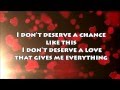 Don't Deserve You - Plumb - Lyrics 