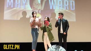 MayWard gave select fans a chance for some Q&A in Taiwan