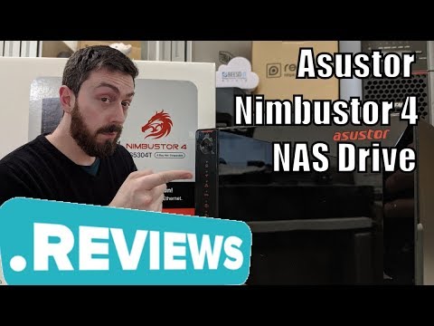 Serveris Asus Asustor Nimbustor 4 AS5304T iki 4 HDD/SSD, Intel Celeron J4105 Quad-Core, Procesoriaus dažnis 1,5 GHz, 4 GB, SO-DIMM DDR4 2400, Vienvietis, Juodas video
