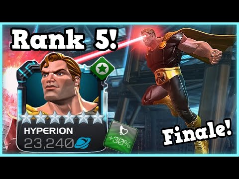 6 Star Rank 5 Hyperion! Fully Boosted! | Week of Rank 5s Finale! |