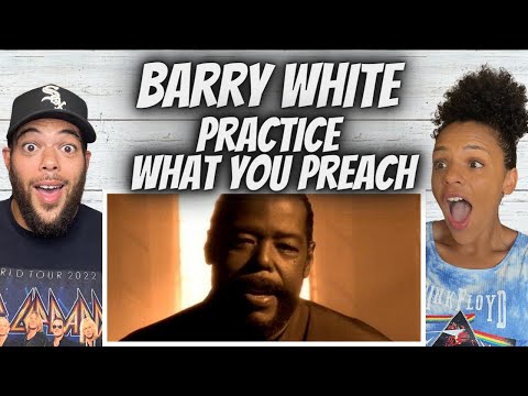 GOODNESS!| FIRST TIME HEARING Barry White  - Practice What You Preach REACTION