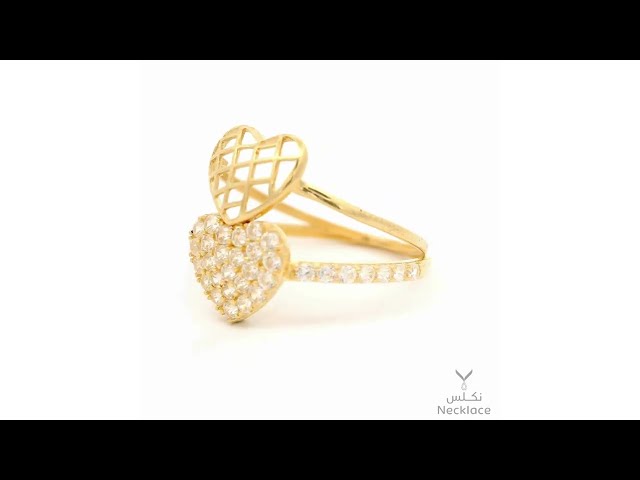 خاتم ذهب عيار 18 ( RN.5350 )